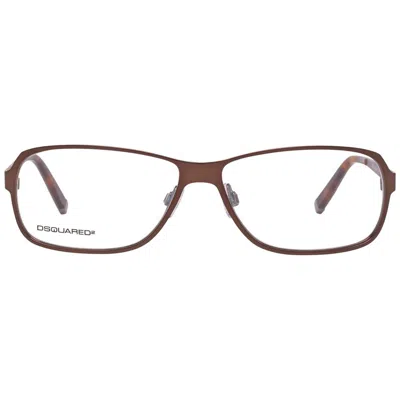 Dsquared2 Brown Metal Frames In Gray