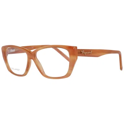 Dsquared2 Dsquared² Brown Plastic Glasses Women's (frames) In Brown