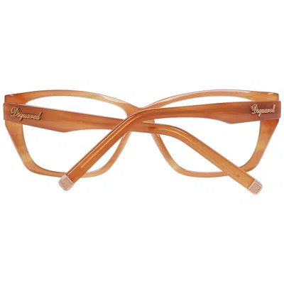 Dsquared2 Dsquared² Brown Plastic Glasses Women's (frames) In Brown