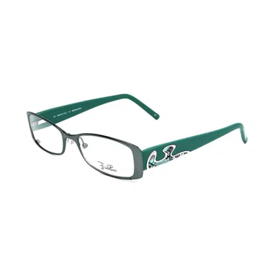 Pucci Emilio  Bicolor Metal Glasses Women's (frames) In Green