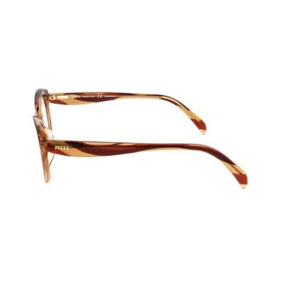 Pucci Bicolor Plastic Frames In Brown