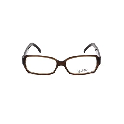 Pucci Emilio  Bicolor Plastic Glasses Women's (frames) In Black