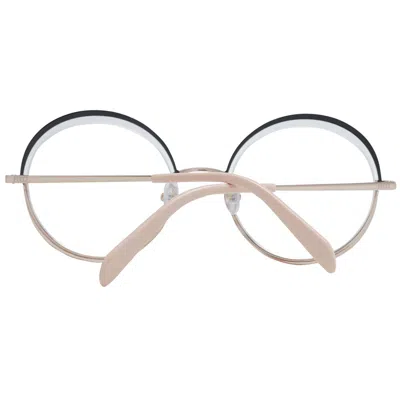 Pucci Emilio  Black Metal Glasses Women's (frames) In Brown