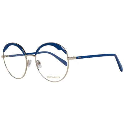 Pucci Blue Women Optical Frames In Black