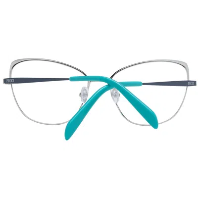 Pucci Emilio  Blue Metal Glasses Women's (frames) In Blue