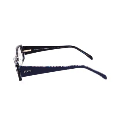 Pucci Blue Plastic Frames In Blue