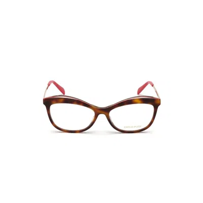 Pucci Brown Acetate Frames In Brown