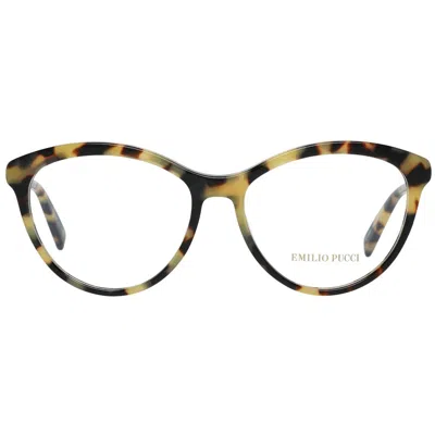 Pucci Emilio  Brown Metal & Plastic Glasses Women's (frames) In Brown