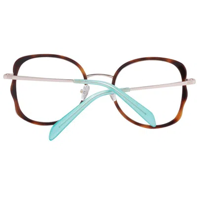 Pucci Emilio  Brown Metal & Plastic Glasses Women's (frames) In Brown