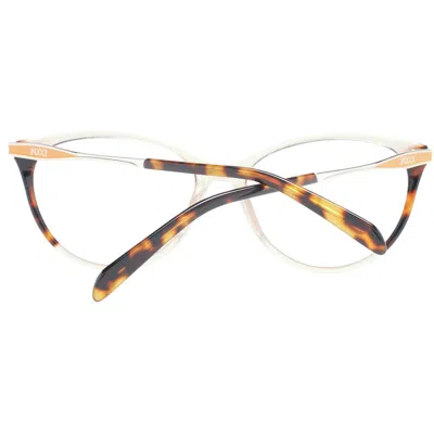 Pucci Emilio  Brown Plastic Glasses Women's (frames) In Brown