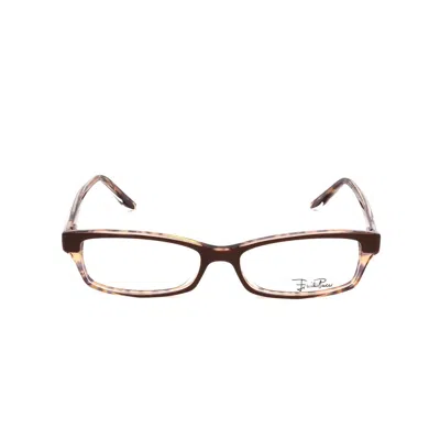 Pucci Brown Plastic Frames In Brown