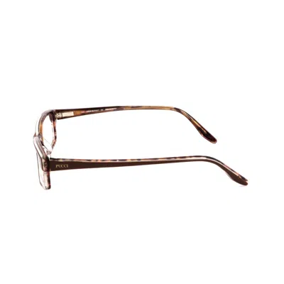 Pucci Brown Plastic Frames In Brown