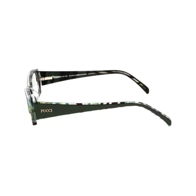 Pucci Gray Plastic Frames In Black
