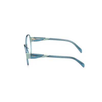 Pucci Green Acetate Frames In Blue