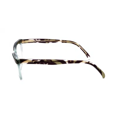 Pucci Green Plastic Frames In Brown