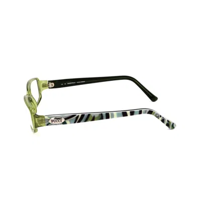 Pucci Emilio  Green Plastic Glasses Women's (frames) In Green