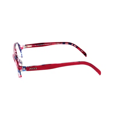 Pucci Multicolor Plastic Frames In Pink