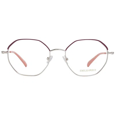 Pucci Red Women Optical Frames In Pink