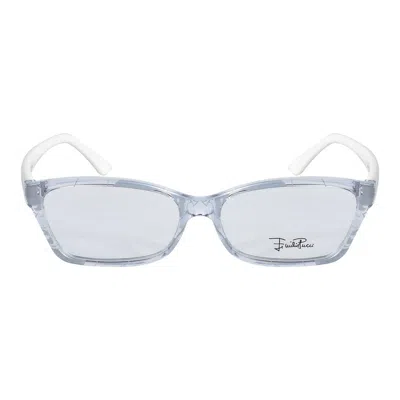 Pucci Transparent Plastic Frames In Blue