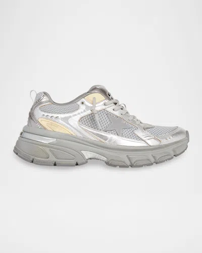 Golden Goose Starlight Chunky Rubber Sole Sneakers In Multi