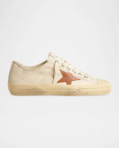 Golden Goose V-star Leather Low-top Sneakers In Multi