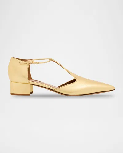 Emme Parsons Mary Jane Ballerina Pumps In Nude