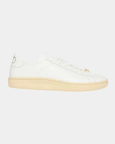 Valentino Royco Vlogo Napa Low-top Sneakers In White