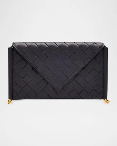 Bottega Veneta Solstice Phone Pouch Bag In Black