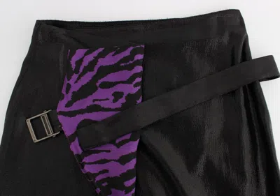 Exte Above Knee Pencil Skirt In Black