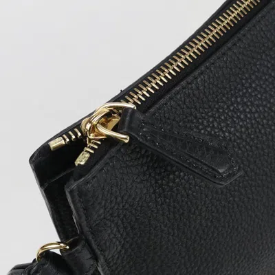 Pre-owned Fendi Black Leather Clutch Bag ()
