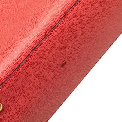 Pre-owned Fendi Orange Pink Leather Shoulder Bag () In Multi