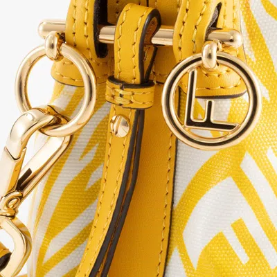 Pre-owned Fendi Yellow Pvc Leather Shoulder Bag ()