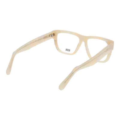 Gcds White Unisex Optical Frames In Neutral
