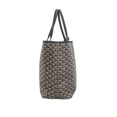 Pre-owned Goyard Black Brown Coated Canvas Tote Bag () In Multi