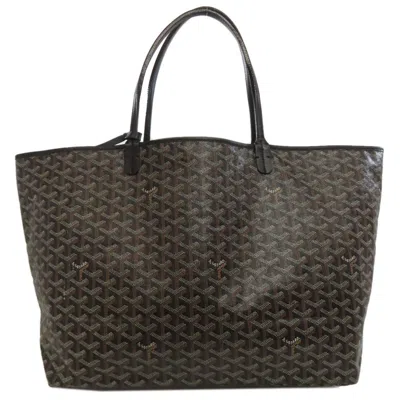 Pre-owned Goyard Black Coated Canvas Tote Bag ()