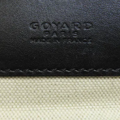 Pre-owned Goyard Black Coated Canvas Tote Bag ()