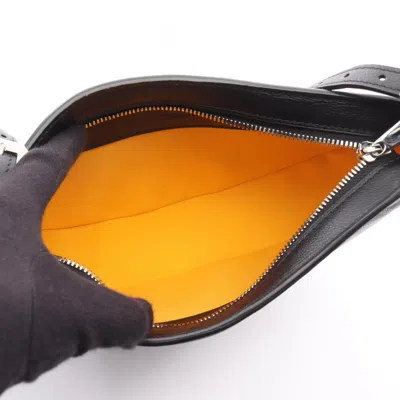 Pre-owned Goyard Black Multi-color Coated Canvas Leather Shoulder Bag ()