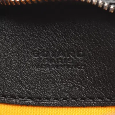 Pre-owned Goyard Black Multi-color Coated Canvas Leather Shoulder Bag ()