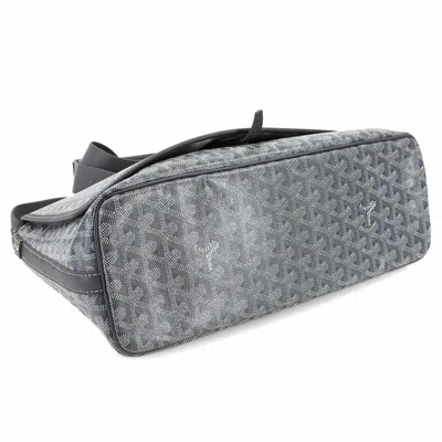 Pre-owned Goyard Gray Pvc Leather Shoulder Bag ()