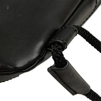 Pre-owned Gucci Black Gray Pvc Leather Backpack () In Multi