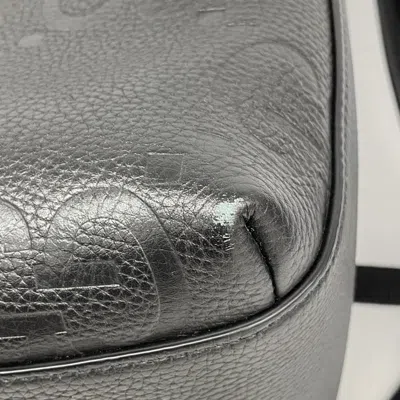 Pre-owned Gucci Black Leather Backpack ()