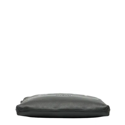 Pre-owned Gucci Black Leather Clutch Bag ()