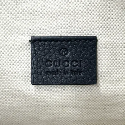 Pre-owned Gucci Black Leather Fanny Pack Sling Bag ()