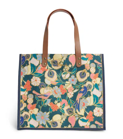 Harrods Large Enchanted Emporium Tote Bag In Multi