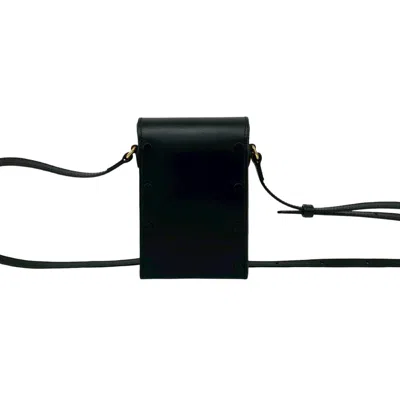 Pre-owned Gucci Black Leather Pochette Shoulder Bag ()