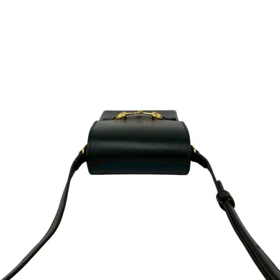 Pre-owned Gucci Black Leather Pochette Shoulder Bag ()