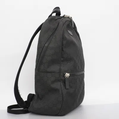 Pre-owned Gucci Black Nylon Backpack ()