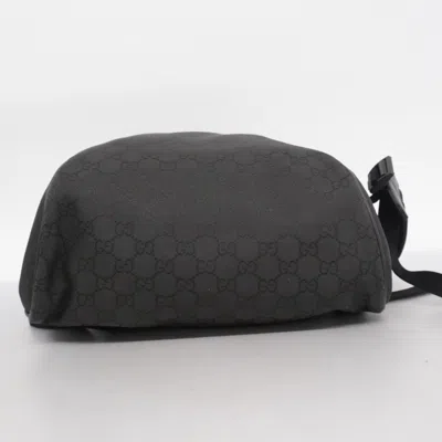 Pre-owned Gucci Black Nylon Backpack ()