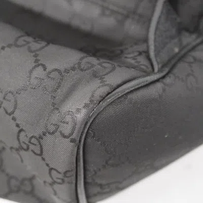 Pre-owned Gucci Black Nylon Backpack ()