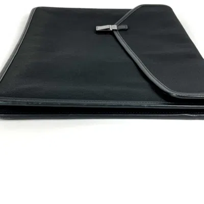 Pre-owned Gucci Black Nylon Clutch Bag Pouch ()